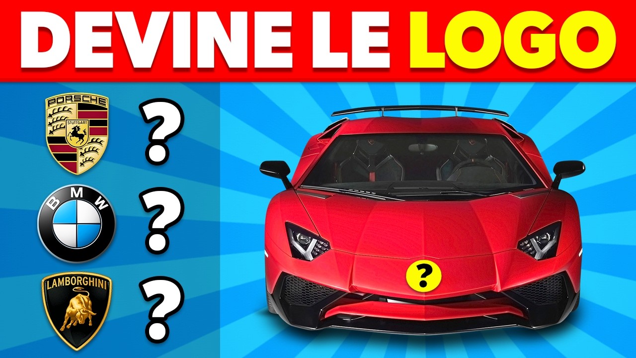 Devine la Marque de Voiture d'après la Voiture 🚘🏁✅ Quiz Logos de Voitures Célèbres