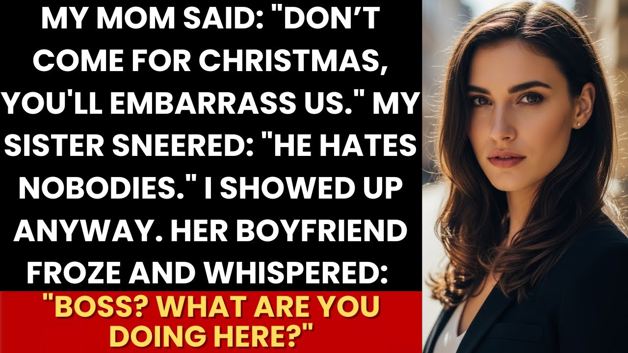 “Don’t Come, You’ll Embarrass Us,” Mom Said At Christmas—Then My Sister’s Boyfriend Called Me “Boss”