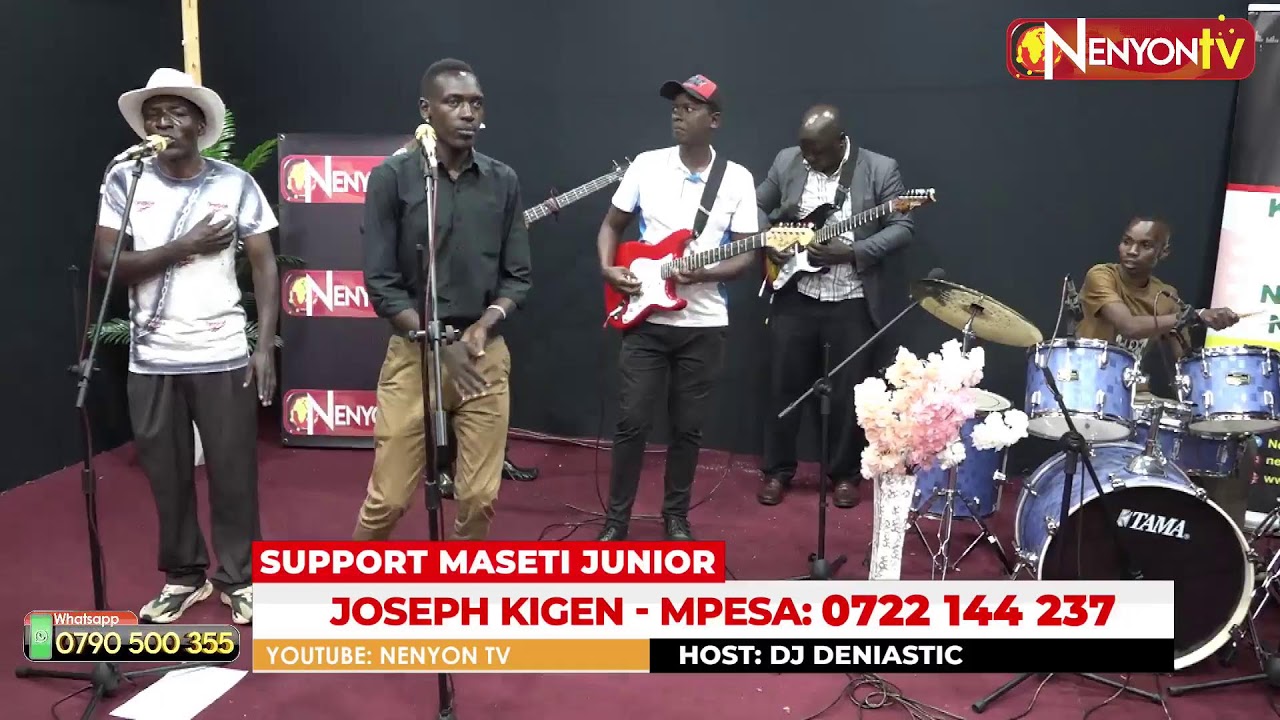 NENYON TV LIVE BAND FT MASETI JUNIOR CHEMANER SUCCESS.