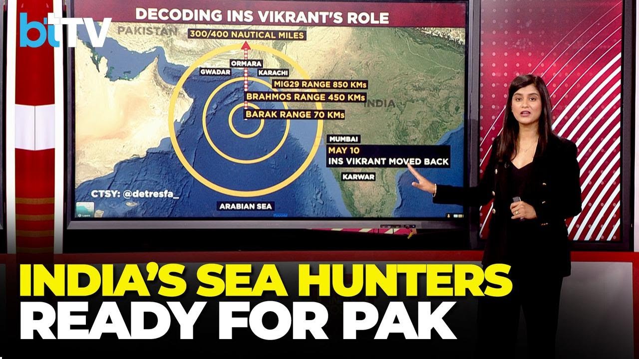Explained: How Was INS Vikrant Ready In Arabian Sea To Strike At Pakistan In Operation Sindoor 2.0