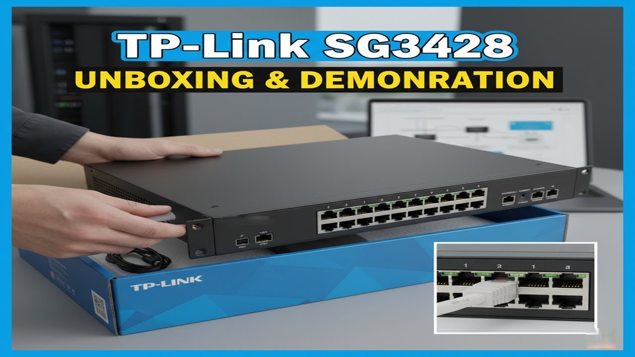 TPlink gigabyte SG3428 Switch