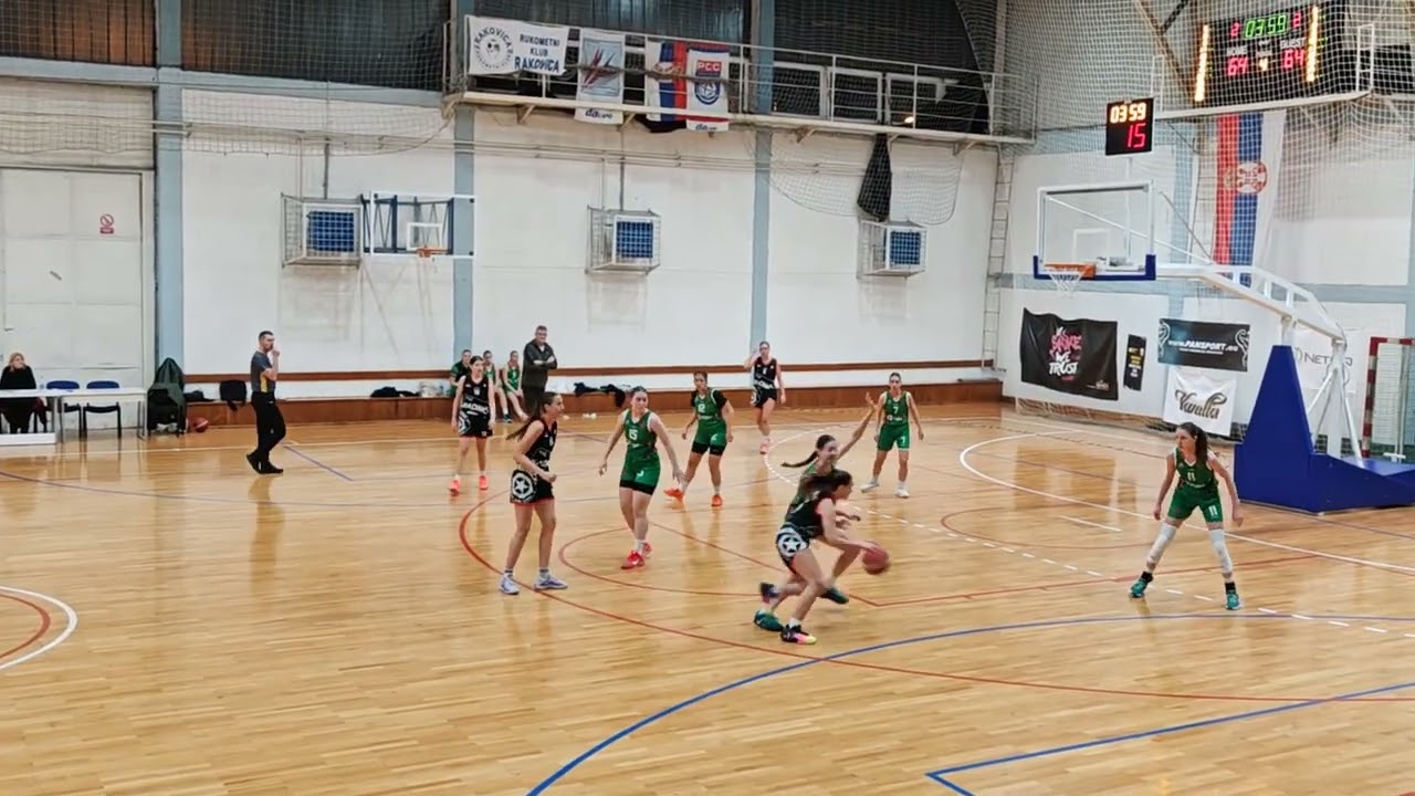 JUNIORKE / KSB KVALITETNA - 6. KOLO/ Radnički - Ras 4/4 (68:70)