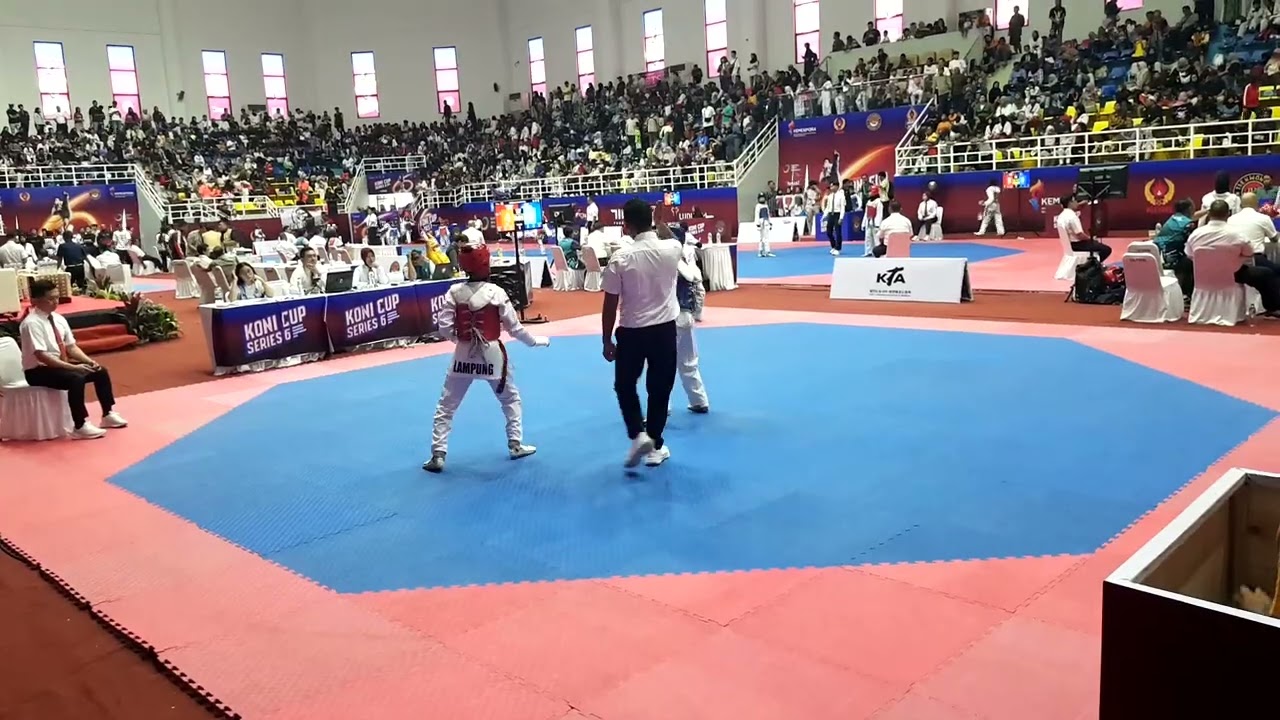 Kejuaraan taekwondo Koni Cup Series 6 popki.#taekwondoindonesia