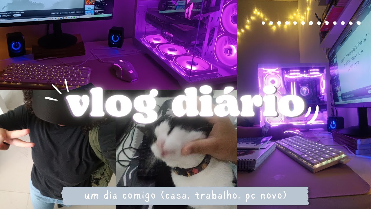 Rotina de uma jovem CLT e agora gamer XD