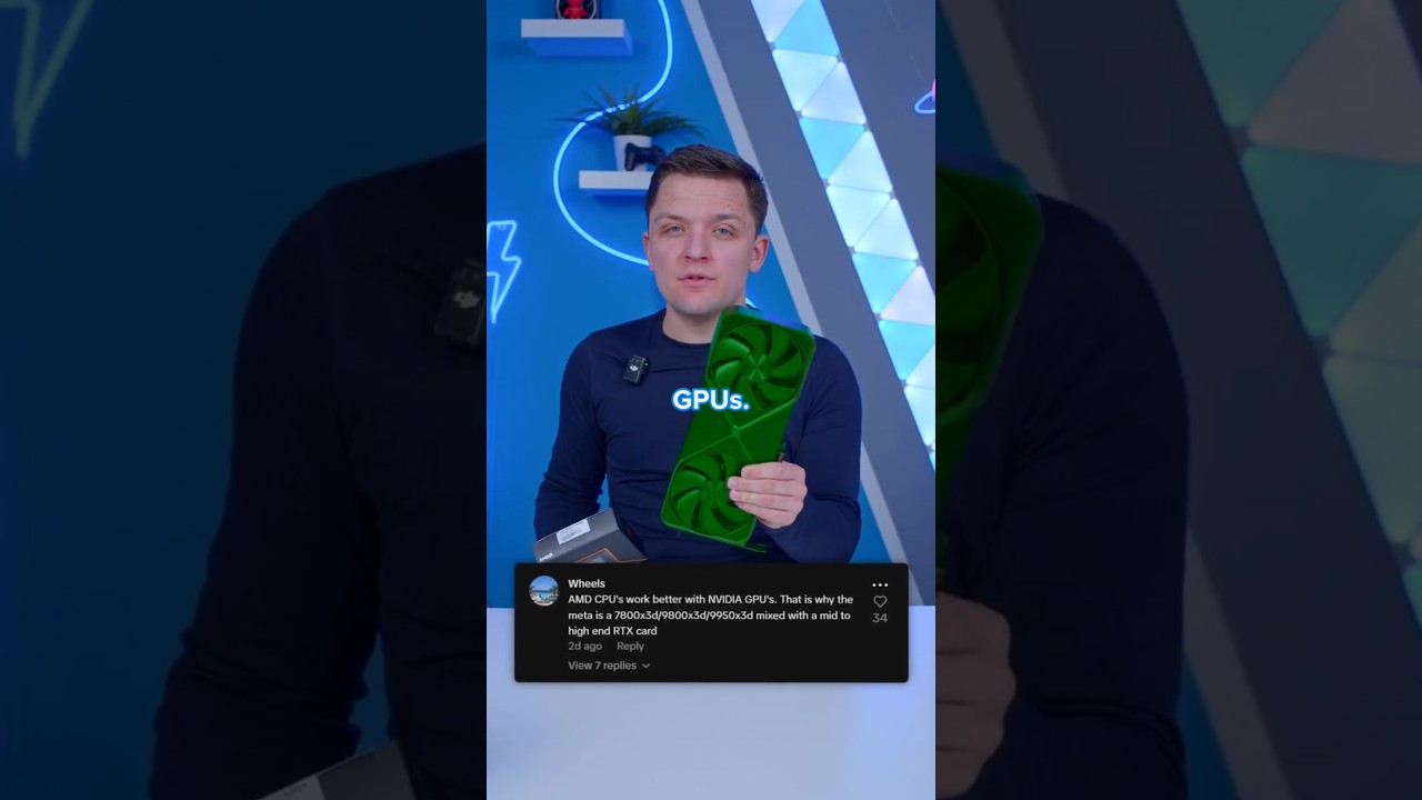 Действительно ли процессоры AMD работают ЛУЧШЕ с видеокартами NVIDIA?? 🤔