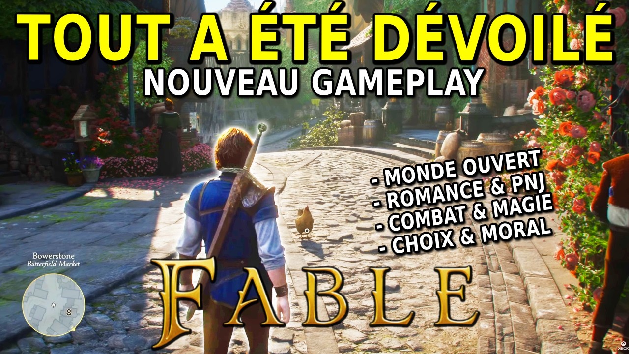 TOUT SAVOIR sur Fable - Nouveau GAMEPLAY, Monde Ouvert & choix du héros (Réaction à la Conférence)