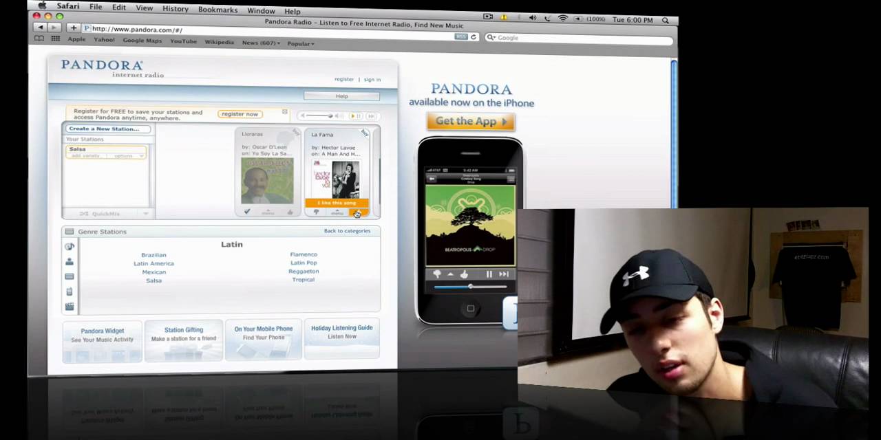 Pandora -radio por internet gratis