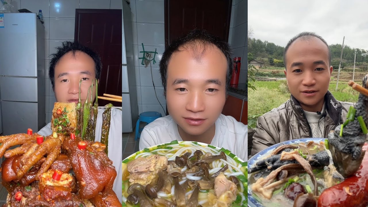 Mukbanng #4 Eat PORK BELLY, Chicken 🍗🍗, Meat 🍖🍖 {,Seav Ly |..#belly #mukbang #eatingshow 