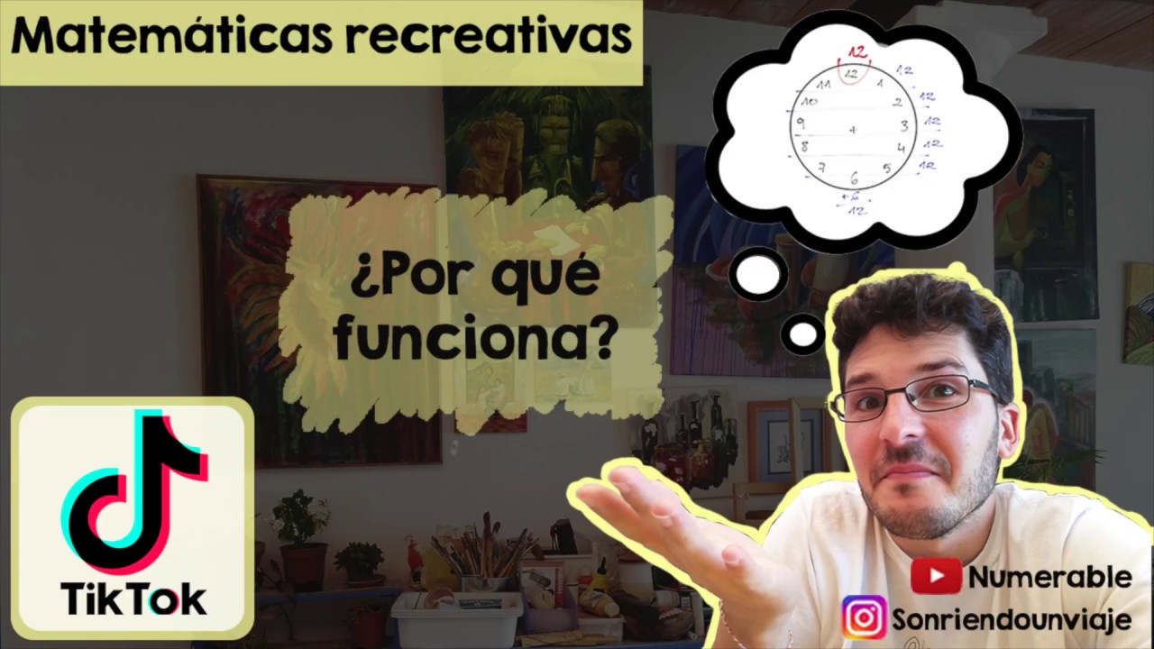 😱&iexcl;El TRUCO VIRAL de TIKTOK!🎵Matem&aacute;tico lo explica👨&zwj;🏫 | #2 Matem&aacute;ticas recreativas