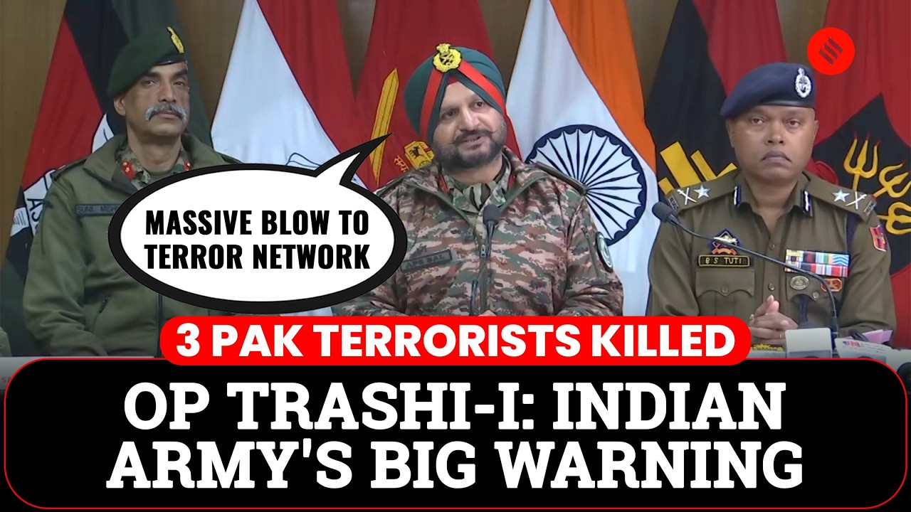Operation Trashi-1: 3 Jaish Terrorists Killed in Kishtwar Encounter After Month-Long Hunt