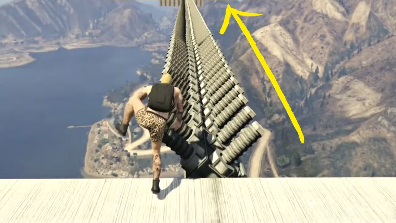 EL PUENTE INFINITO DE ELECTRICIDAD!! PARKOUR GTA V