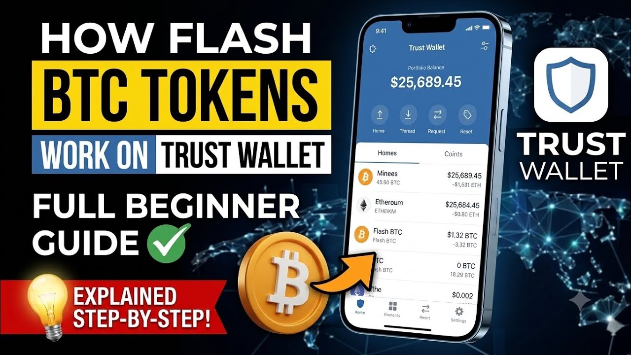 how Flash BTC tokens work on Trust Wallet 2026