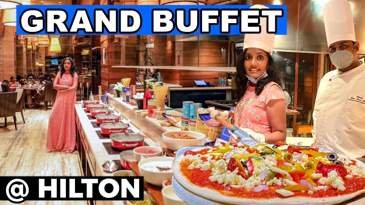 GRAND BUFFET 40+items I HILTON HOTEL  I Tastee with Kiruthiga