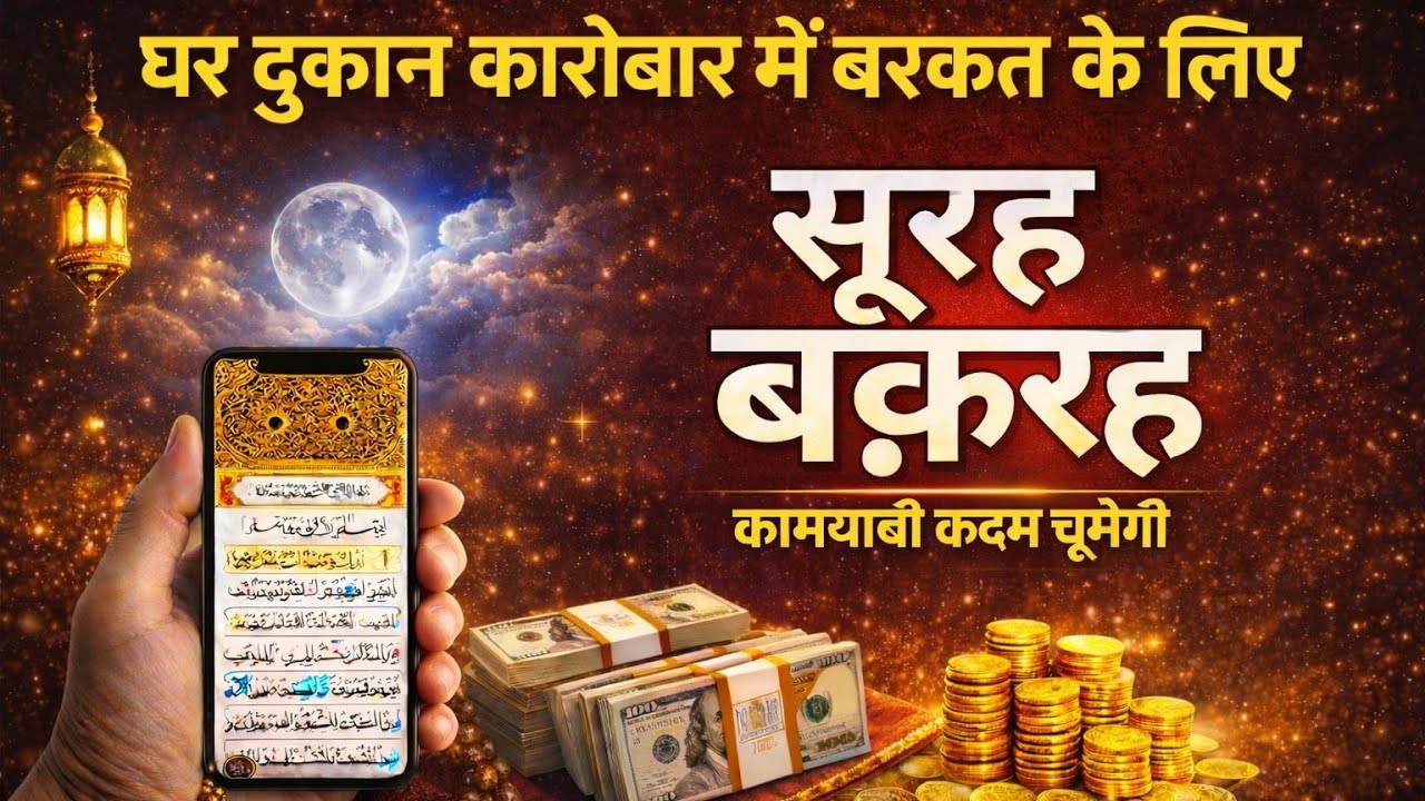 सूरह बक़रा की तिलावत | घर में बरकत शैतान से हिफ़ाज़त | दिल को सुकून देने वाली तिलावत| Qari Aashkar