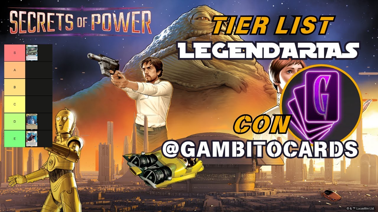 HACEMOS TIER LIST DEL NUEVO SET ft. @gambitocards  | STAR WARS UNLIMITED