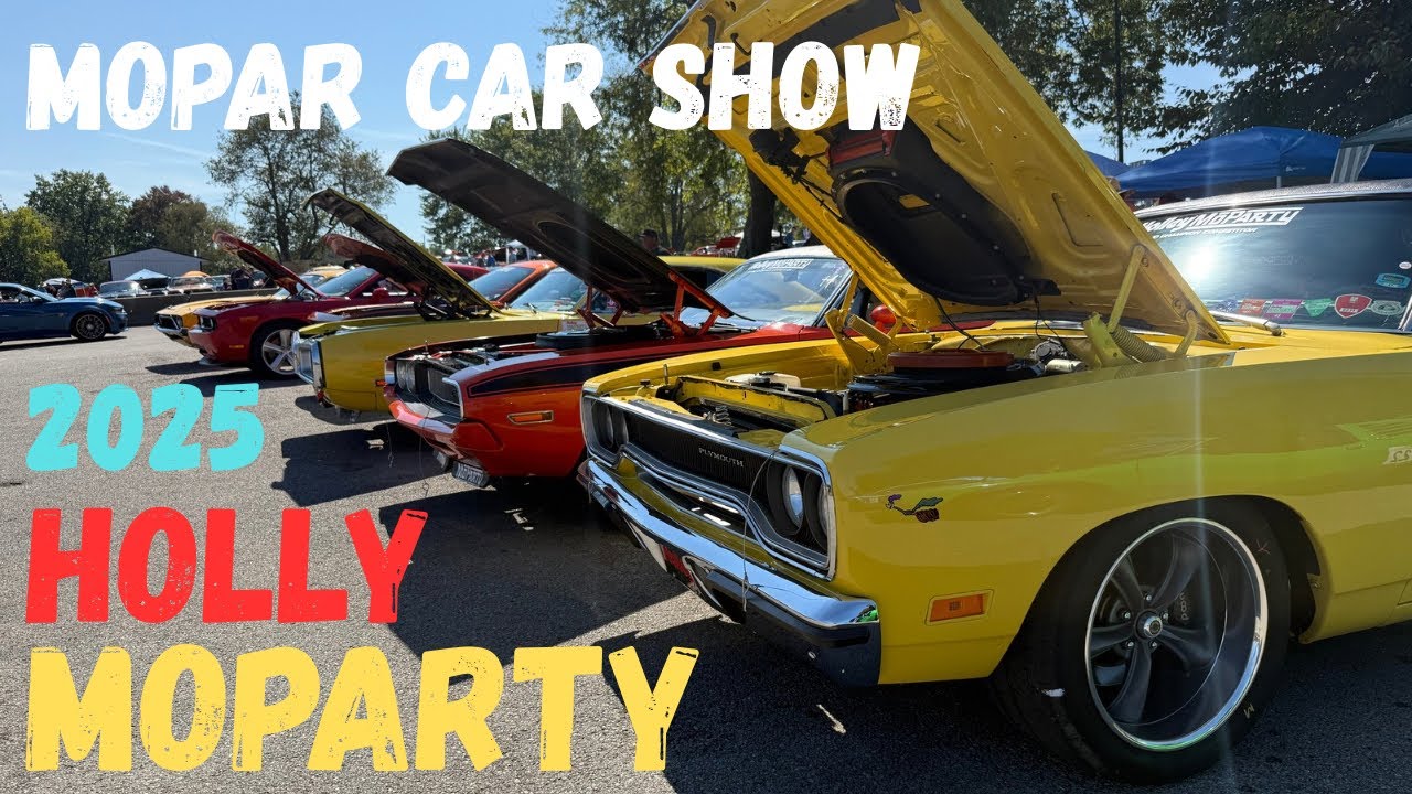 HOLLY MOPARTY, MOPAR ONLY CAR SHOW 