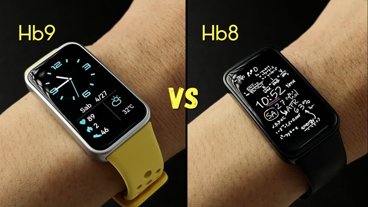NYOBAIN HUAWEI BAND 9 YELLOW COMPARE DENGAN HUAWEI BAND 8 - kalo saya pilih ...