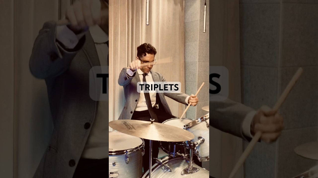 Triplets #drums #jazz #drummer #drumsolo #swing