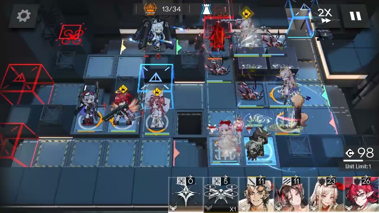 [Arknights] [Vector Breakthrough #1] (VEC1-C) Shu's Squad