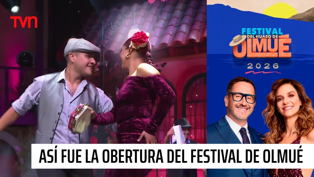 Con bailes típicos chilenos: así fue la obertura del Festival de Olmué 2026
