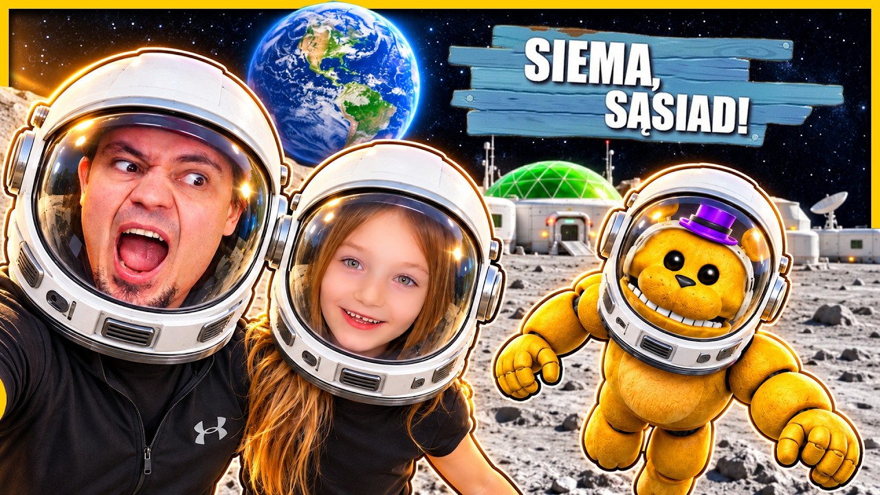 **👨&zwj;🚀 SZYBKI FREDBEAR jest w KOSMOSIE! *Z LARĄ* | Hello Neighbor Na Modach**