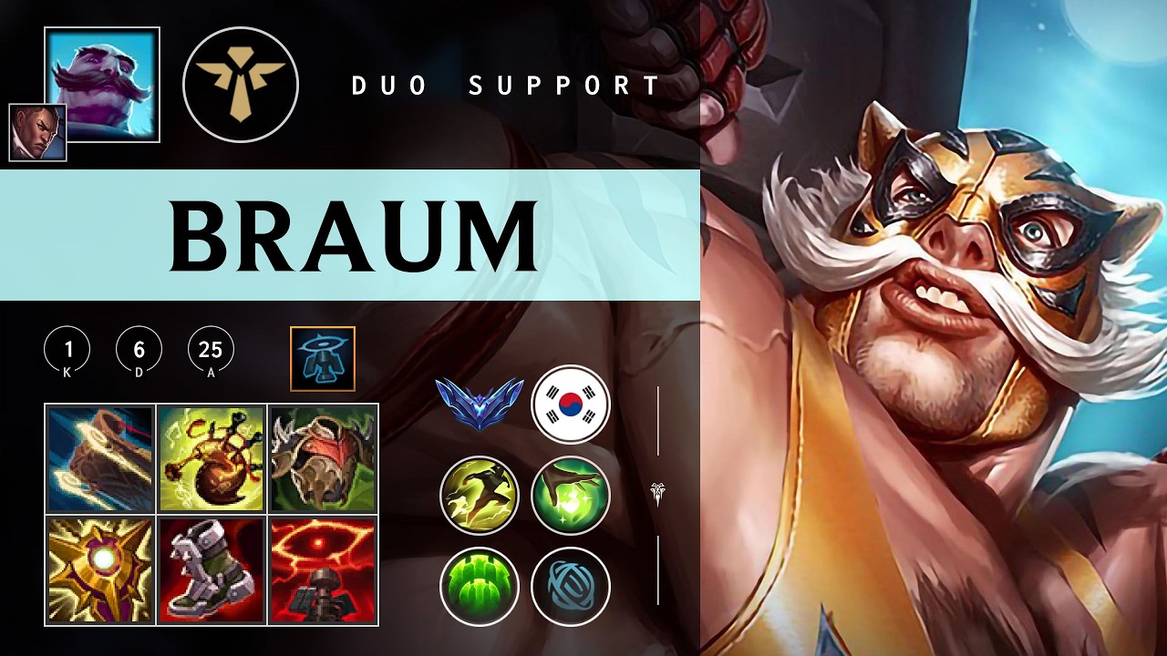 Braum Support vs Thresh - KR Diamond Patch 26.03