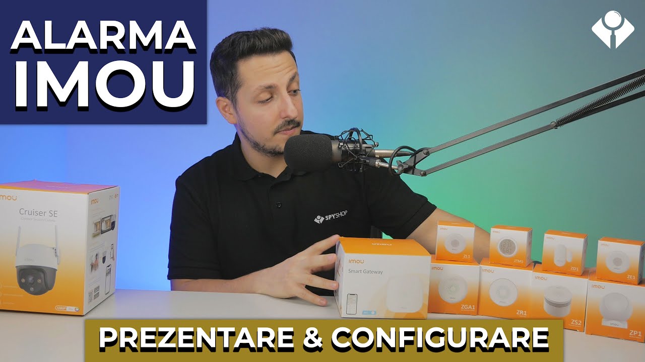 Cum arată și ce face alarma de la IMOU