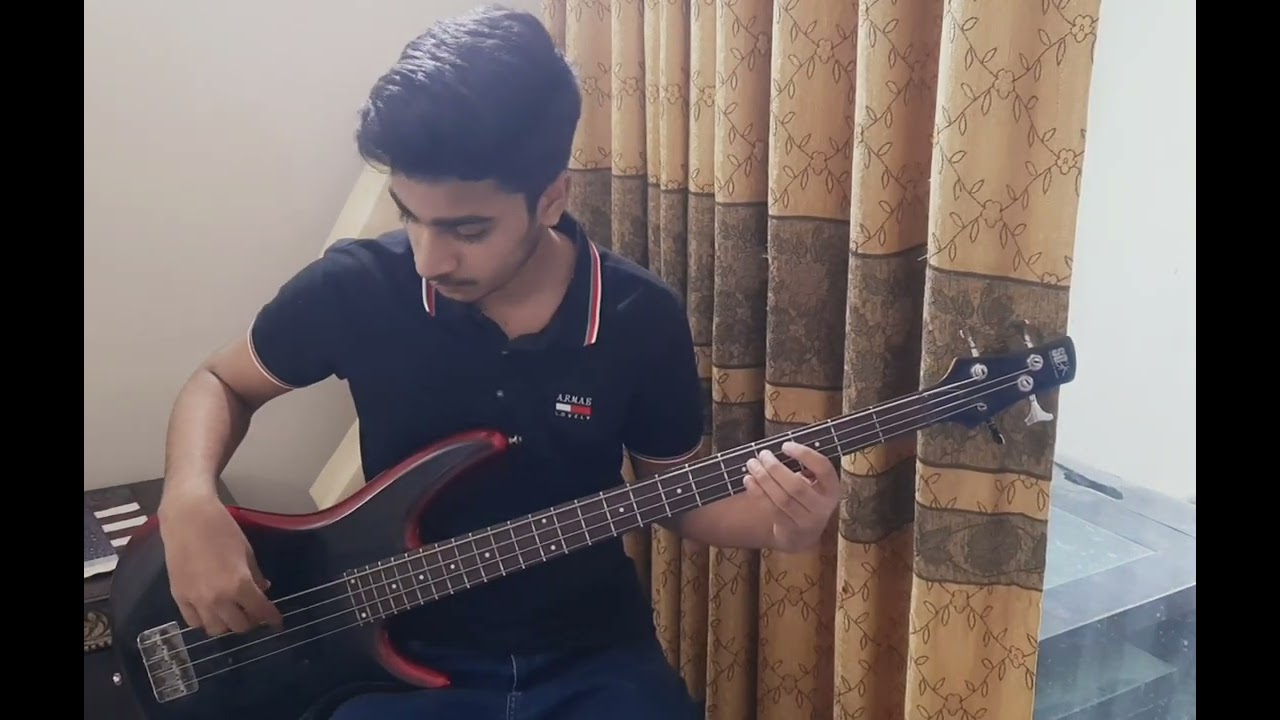 Europe - The Final Countdown // ( BASS GUITAR ) covered by Zahir Amir