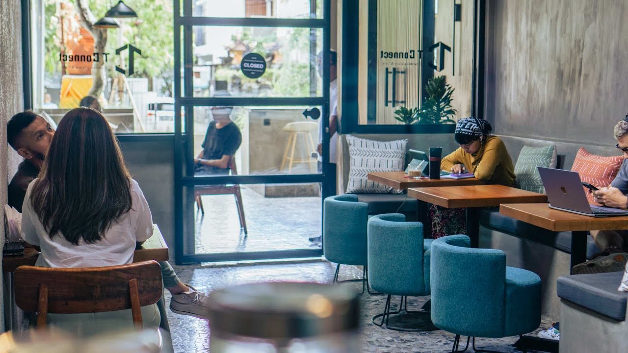 T Connect Coworking Space & Cafe Virtual Tour - Bali, Indonesia