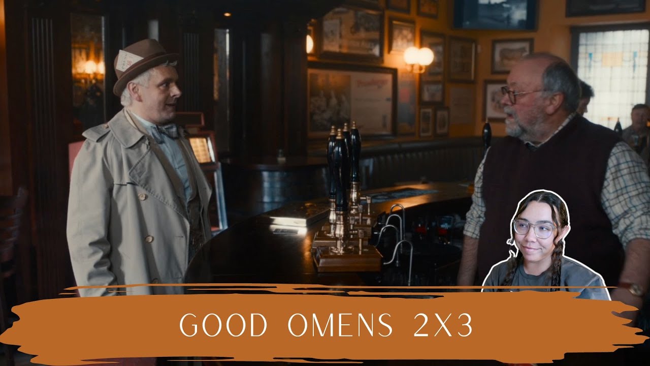 Good Omens 2x3 REACTION; aziraphale is the cutest.