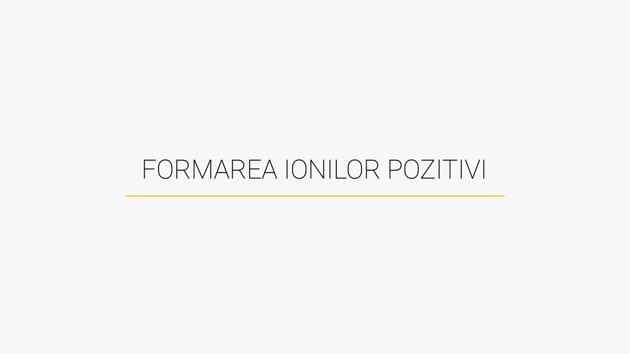 Formarea ionilor pozitivi. Manual chimie clasa a VII-a