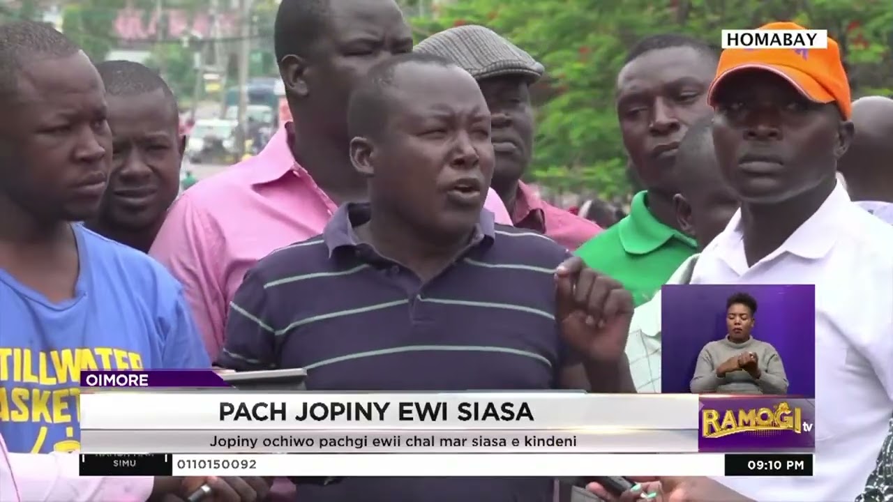 Japiny: Thum Sifuna osewito oko Babu Owino ma dwaro bedo ogai mar ODM