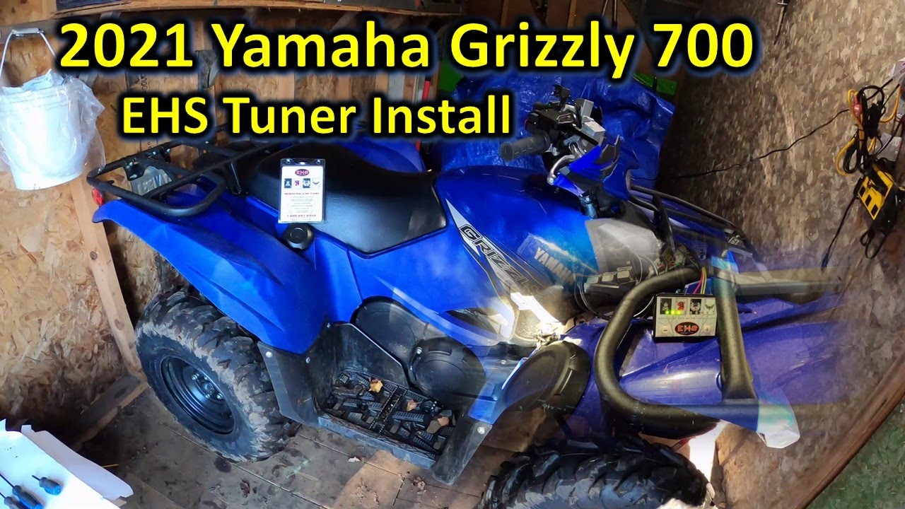 2021 Yamaha Grizzly 700 EHS Tuner install