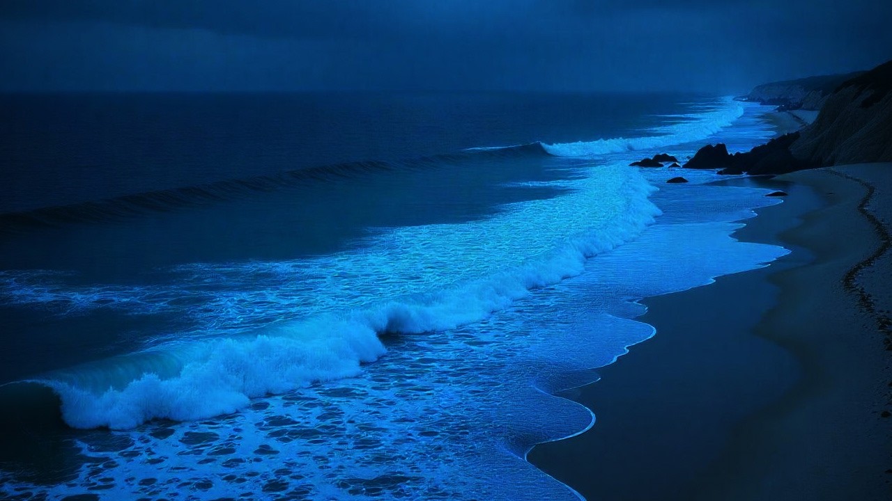 🔴 LIVE NOW: Ocean Waves at Night 🌙 Fall Asleep in Minutes | Deep Sleep Sounds