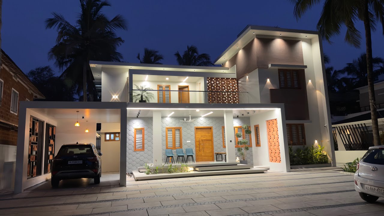 9 ലക്ഷത്തിന്ന് ഇന്റീരിയറും മോഡേൺ കിച്ചൻ, ആരും കൊതിക്കും വീട് hometourmalayalam#home #interior #house