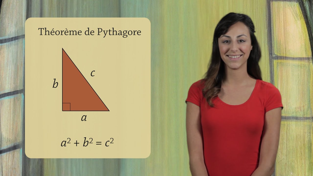 Le théorème de Pythagore - démonstration  (Géométrie)