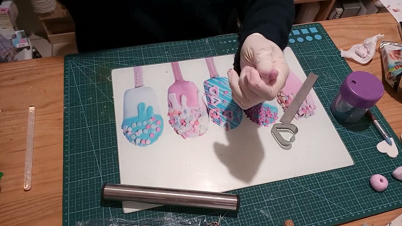 Je teste la pâte de chez Action qui sèche à l air