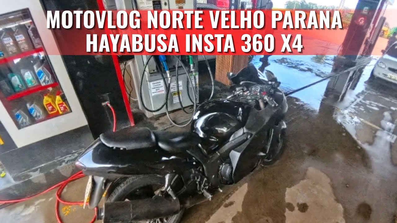 MOTOVLOG CINEMATOGRÁFICO HAYABUSA | NORTE VELHO DO PARANÁ • INSTA360 X4 • DJI MINI 5 PRO