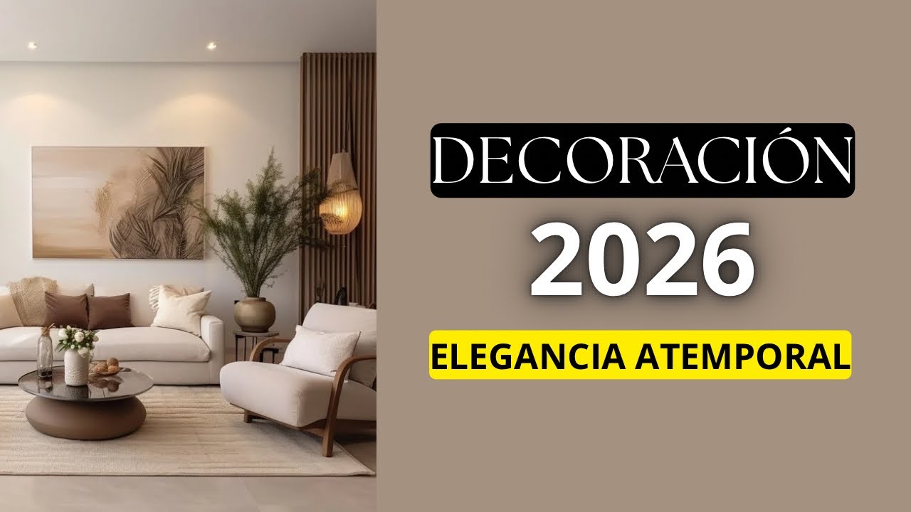 ✨DECORACIÓN MODERNA 2026: Como Decorar un Hogar Elegante y Atemporal #viral #viralvideo #decoration 