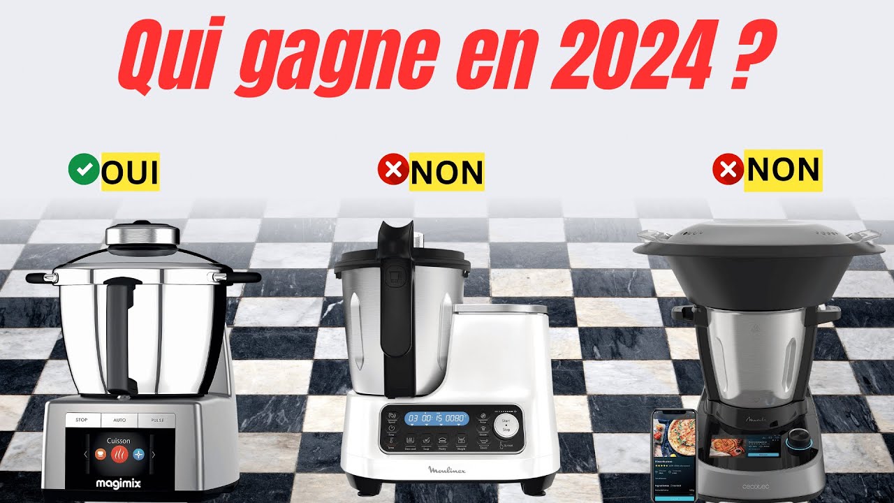 Les 3 (vrais) Meilleurs Robots Cuiseurs 2024