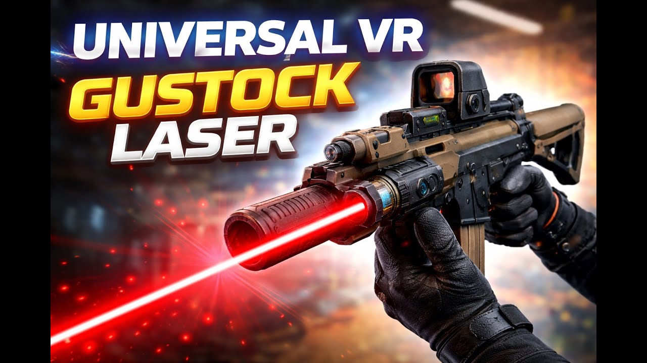 Universal Adjustable VR Gustock Laser — Works in Any VR Game