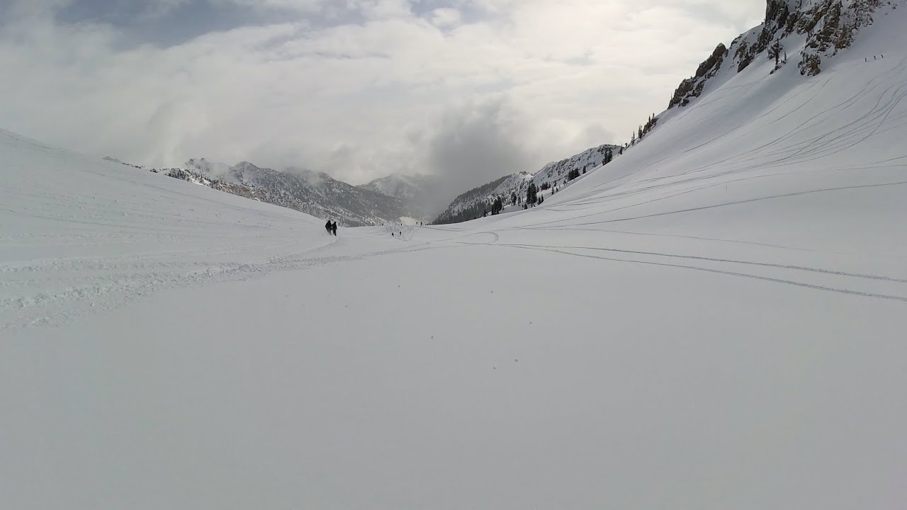 Snowbird Mineral Basin Powder Day
