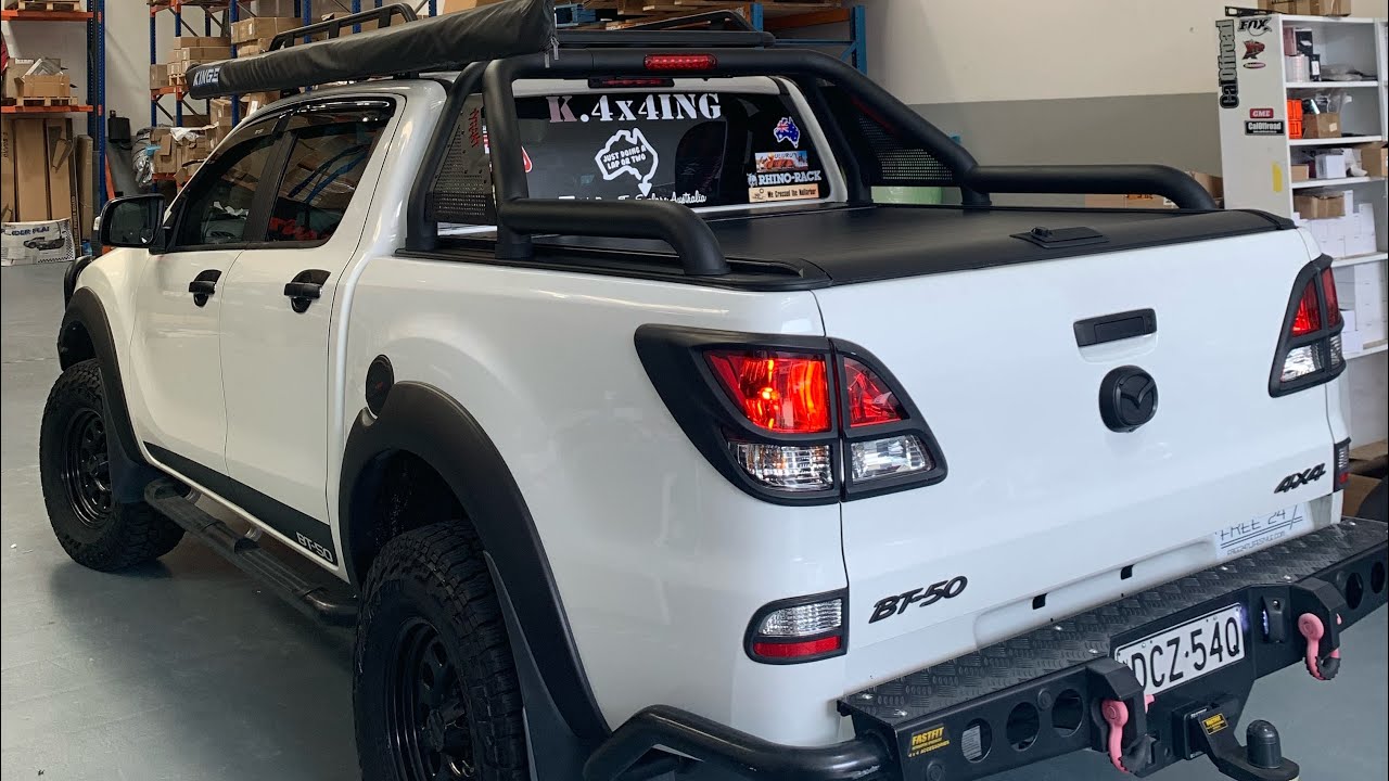 Roller Shutter & Extended Roll Bar By TYRANT 4x4 (Mazda BT50)
