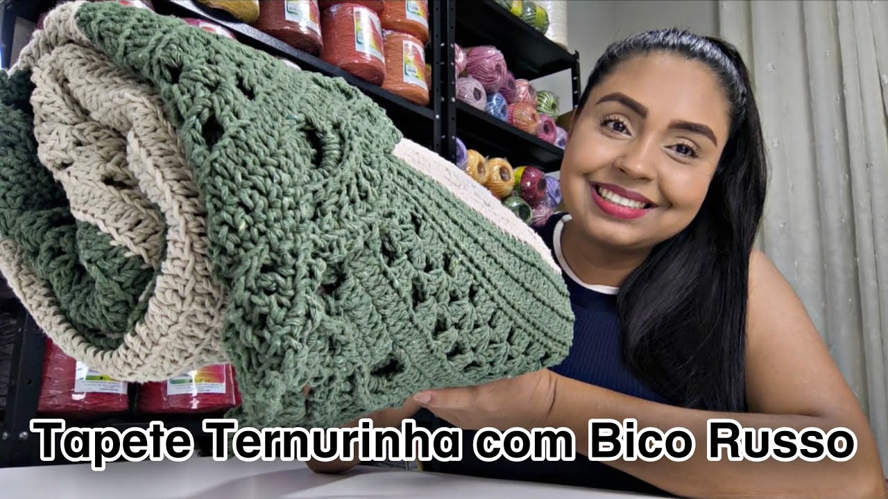 Tapete Ternurinha com Bico Russo esse vai para quarto de bebê 🤩