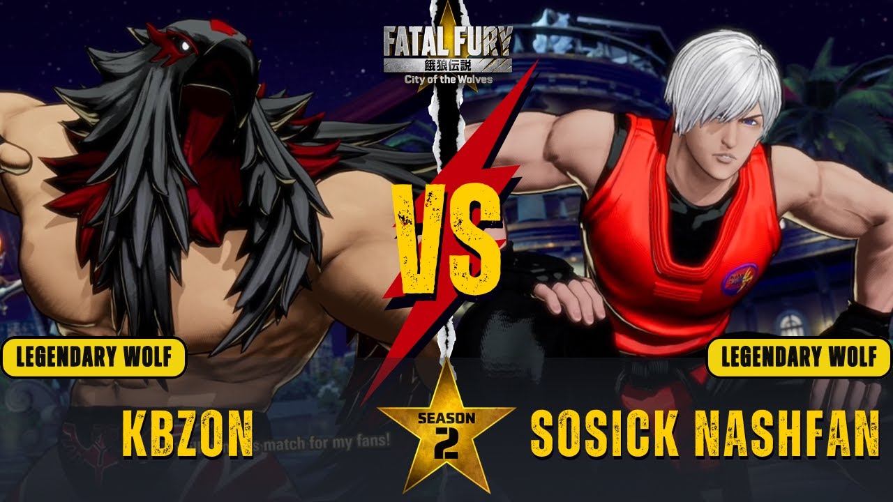 FF:CotW 🌟 KBZON (Tizoc) vs SOSICK NASHFAN (Jae Hoon)🌟Replay Match - FATAL FURY: City of the Wolves!