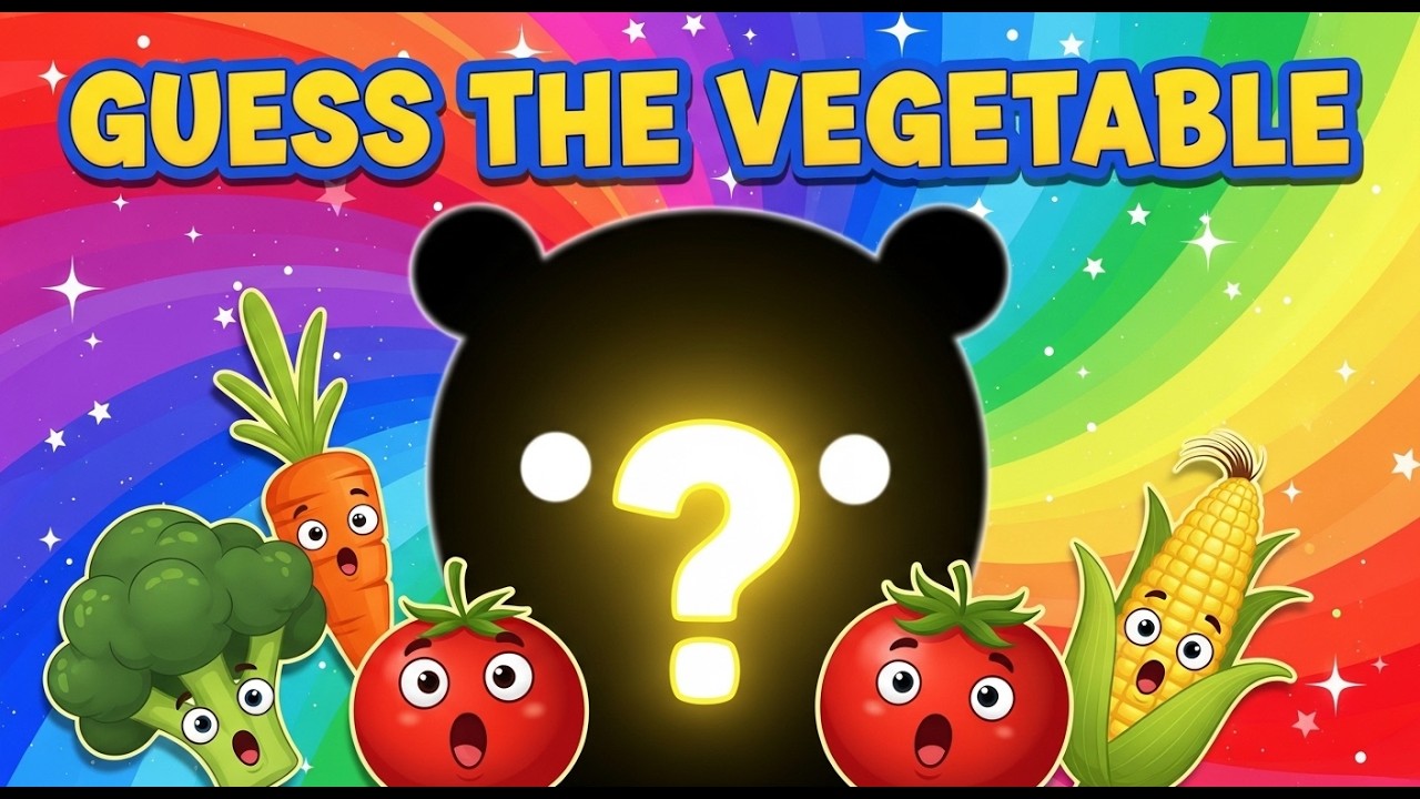 Guess the Vegetable in 5 Seconds | Fun Quiz for Kids | Joyful Juniors Tv