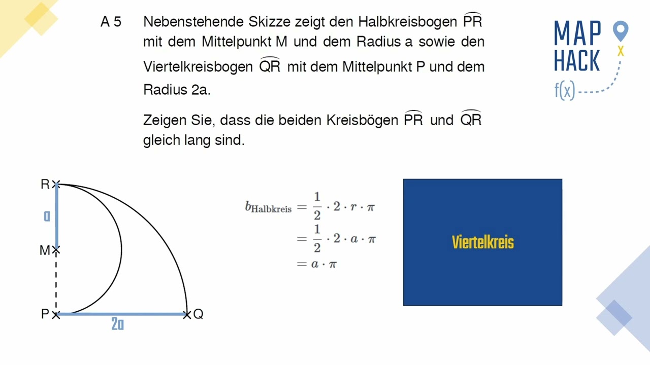 Abschlussprüfung - 2024 Nachtermin - A5 - Mathe II/III - Realschule Bayern