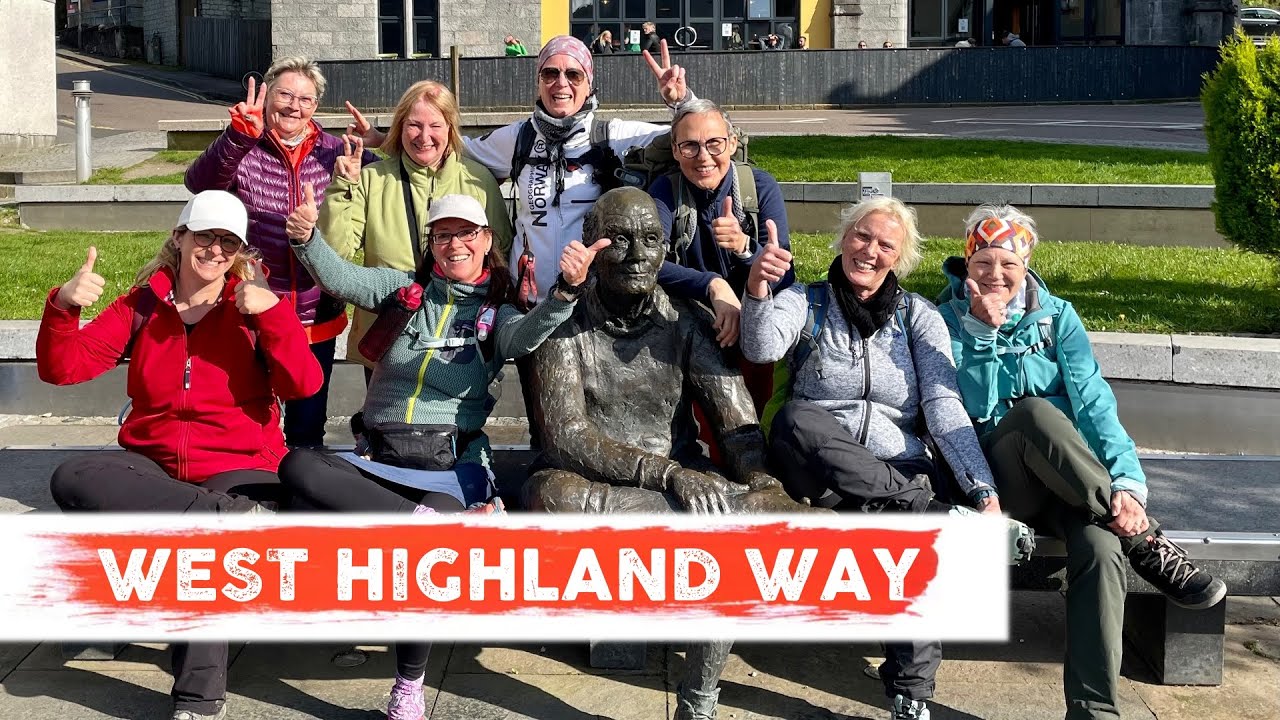 West Highland Way - 8 Trekkingtage - 154 km - 3680 Hm - 3730 Tm - Milngavie bis Fort William