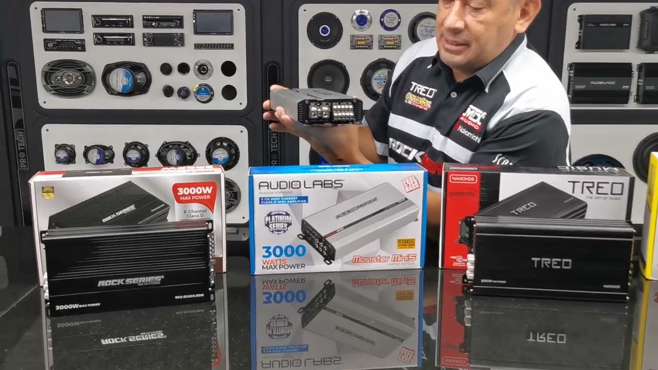 PROTECH - Amplificadores 5 Canales