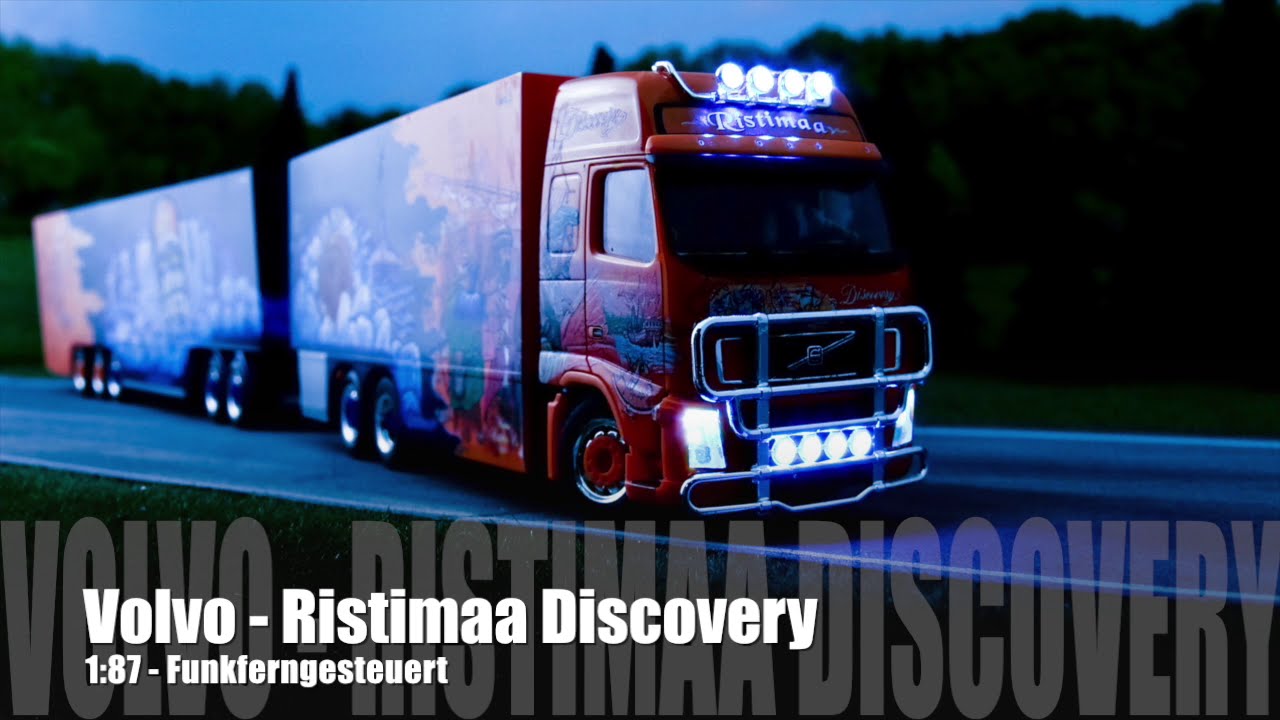 1:87 RC Mikromodell - Volvo Ristimaa Discovery Gigaliner - Ferngesteuert / Radio Control - Video 1